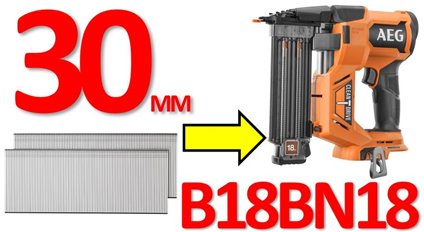 gwoździe 30mm do gwoździarka AEG B18BN18-0 sztyfty